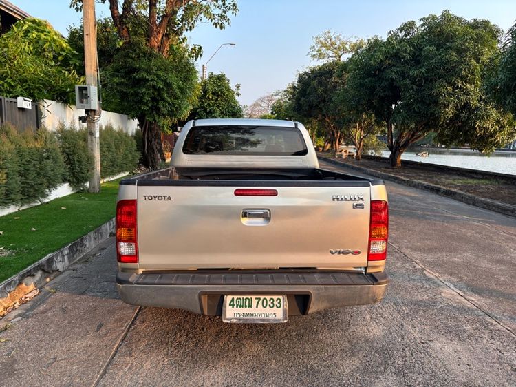 Toyota Hilux Vigo 2008 2.5 E Pickup ดีเซล เกียร์ธรรมดา เทา รูปที่ 4