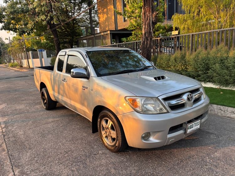 Toyota Hilux Vigo 2008 2.5 E Pickup ดีเซล เกียร์ธรรมดา เทา รูปที่ 2