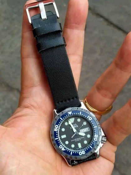 นาฬิกา Alba ถ่าน ทรงดำน้ำ
สภาพดี เดินดี ใช้งานปกติ รูปที่ 7