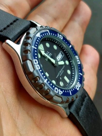 นาฬิกา Alba ถ่าน ทรงดำน้ำ
สภาพดี เดินดี ใช้งานปกติ รูปที่ 2