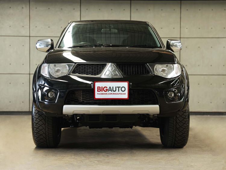 Mitsubishi Triton 2013 2.5 GLS Plus Pickup ดีเซล ไม่ติดแก๊ส เกียร์ธรรมดา ดำ รูปที่ 4