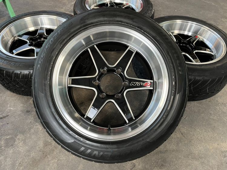 ✨ล้อแม็กแถมยาง 6รู139✨WELD ขอบ 18 รูปที่ 2