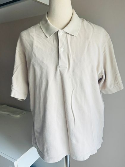 ตัวนี้พร้อมส่งมาก เสื้อโปโล UNQ ของเเท้ XL สีน้ำตาล รูปที่ 2