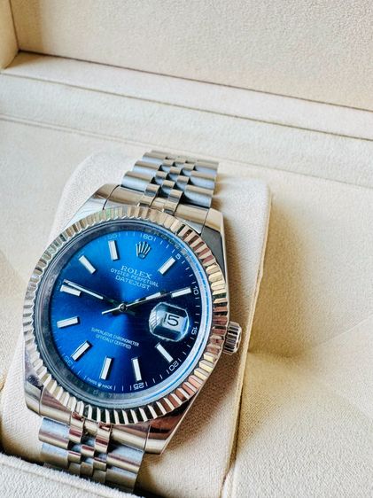 Used DJ 41 mm Blue Jubilee Automatic สายสวยไม่สนิม รูปที่ 11