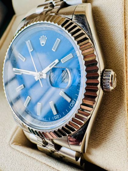 Used DJ 41 mm Blue Jubilee Automatic สายสวยไม่สนิม รูปที่ 10