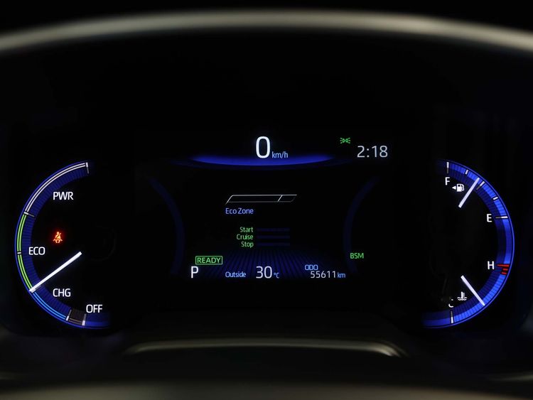 Toyota Corolla Cross 2021 1.8 Hybrid Premium Safety Utility-car ไฮบริด ไม่ติดแก๊ส เกียร์อัตโนมัติ เทา รูปที่ 4