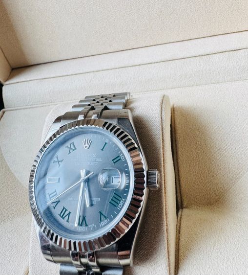 Used DJ41 Wimbledon Case Jubilee Strap  Automatic function รูปที่ 7