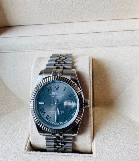 Used DJ41 Wimbledon Case Jubilee Strap  Automatic function รูปที่ 6