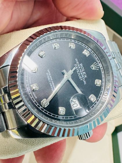 Used DJ40 Black Diamond Men Watch รูปที่ 5