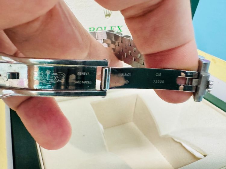 Used DJ40 Black Diamond Men Watch รูปที่ 9