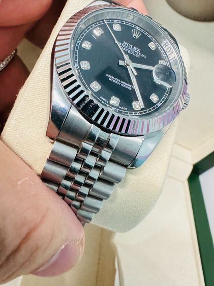 Used DJ40 Black Diamond Men Watch รูปที่ 16