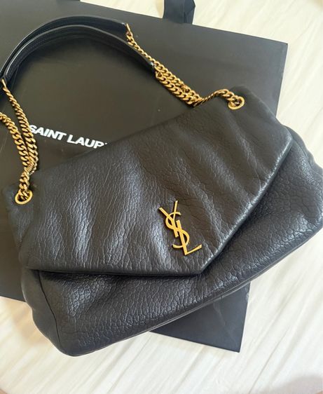 YSL Calypso Large Lambskin Bag มีใบเสร็จ EMQUARTIER  (ใน shop 120,000บาท) รูปที่ 6