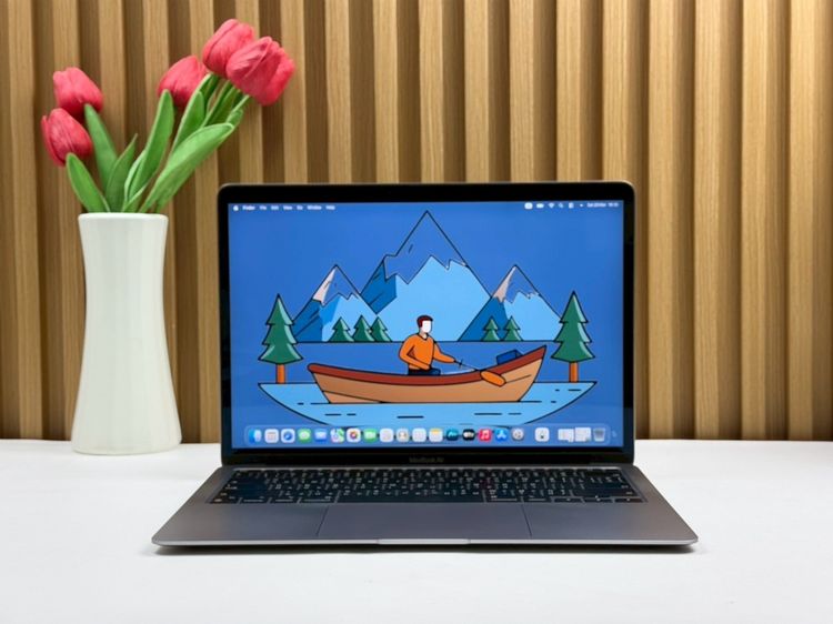 Apple แมค โอเอส 8 กิกะไบต์ อื่นๆ ไม่ใช่ MacBook Air 13-inch M1,2020 Ram8GB SSD256GB SpaceGray