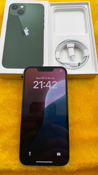 128 GB iPhone 13-แบต100ประกันศูนย์แน่นมาก