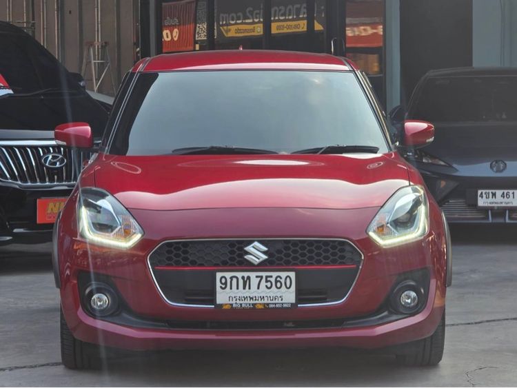 Suzuki Swift 2019 1.2 GLX Sedan เบนซิน ไม่ติดแก๊ส เกียร์อัตโนมัติ แดง รูปที่ 2