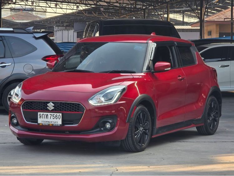 Suzuki Swift 2019 1.2 GLX Sedan เบนซิน ไม่ติดแก๊ส เกียร์อัตโนมัติ แดง รูปที่ 3