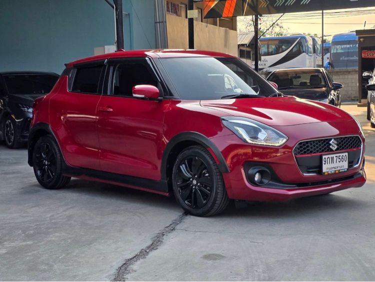 รถ Suzuki Swift 1.2 GLX สี แดง