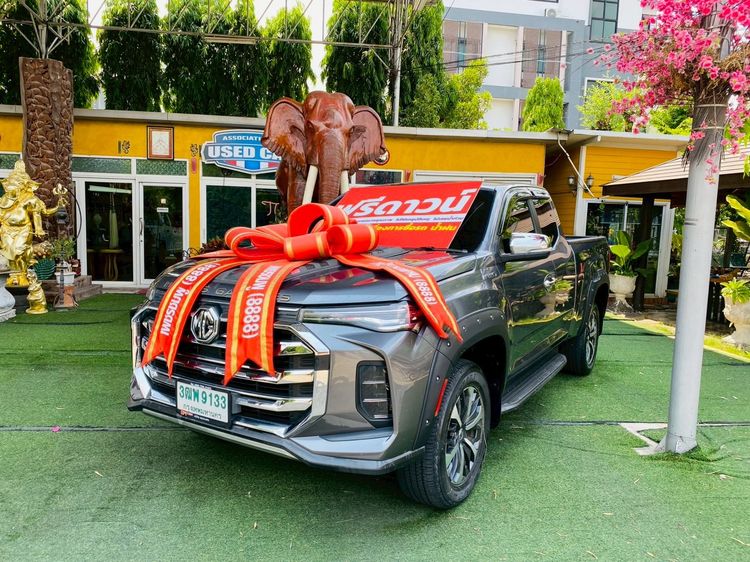MG Extender 2022 2.0 Grand X Pickup ไฮบริด ไม่ติดแก๊ส เกียร์อัตโนมัติ เทา รูปที่ 3