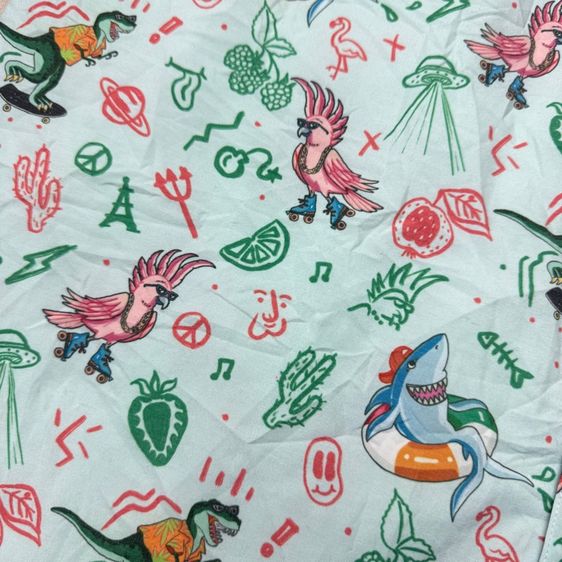 เสื้อฮาวายลายดอก​ Shinesty มีที่ใส่เบียร์​ Size XL​ รูปที่ 4