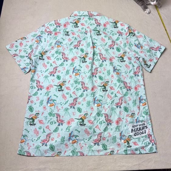 เสื้อฮาวายลายดอก​ Shinesty มีที่ใส่เบียร์​ Size XL​ รูปที่ 8