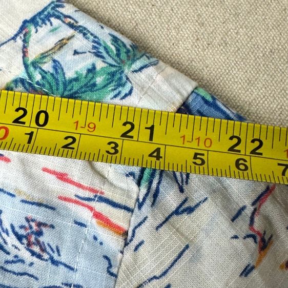 เสื้อฮาวายลายดอก​ Tommy Hilfiger​ Size XXL รูปที่ 10