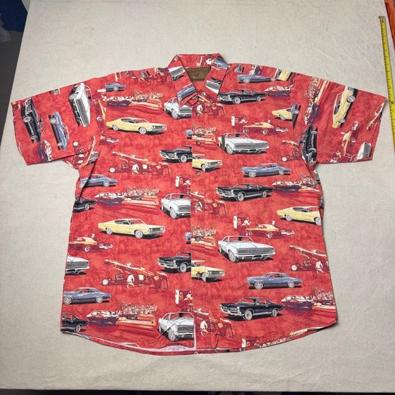 เสื้อ​ North River ผ้า Cotton งานต่อลาย หายาก Size L รูปที่ 3