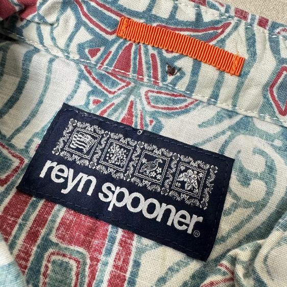 เสื้อฮาวายลายดอก​ Reyn​ Spooner​ Size XL​ รูปที่ 4