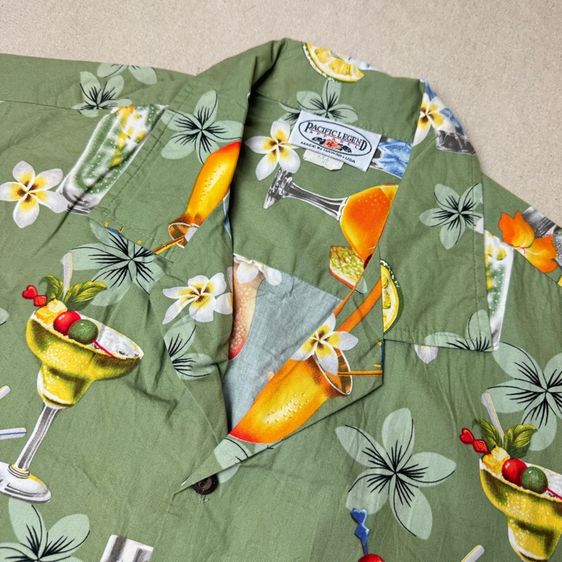 เสื้อฮาวายลายดอก​ Pacific Legend​ 80s-90s Hawaii Size XL รูปที่ 4