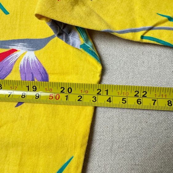 เสื้อฮาวายลายดอก​ OP Ocean Pacific 90s Size M รูปที่ 10