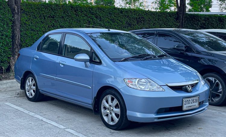 รถ Honda City 1.5 S i-DSi สี ฟ้า