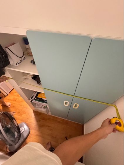 เตียง 2 ชั้น กับโต๊ะเขียนหนังสือ อิเกีย รูปที่ 2