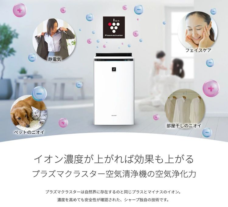 Sharp KI-PX75-W เครื่องฟอก ได้อากาศแบบสวิส พลาสม่าคลัสเตอร์ NEXT จบทุกฝุ่นพิษ ควันป่าทำลายปอด รูปที่ 11