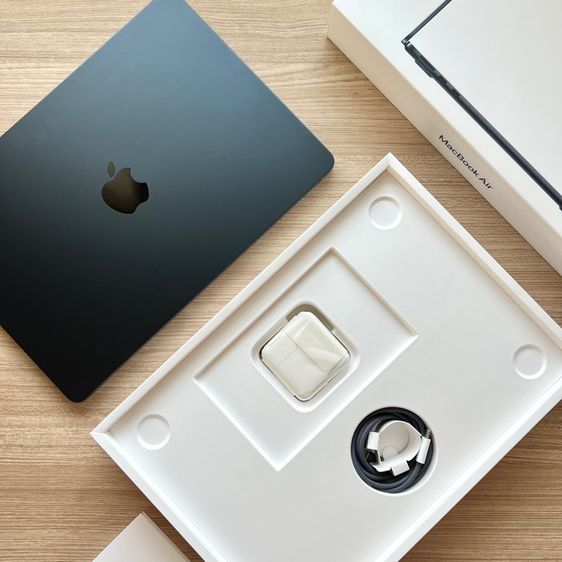 MacBook Air M2 256 แบต 100 รอบชาร์จ 29 เท่านั้น สวยกริ๊บไร้ตำหนิ  ใหม่มาก ครบยกกล่อง มีใบเสร็จ รูปที่ 7