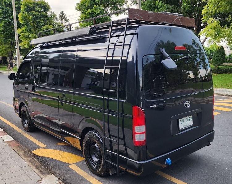 Toyota Commuter 2010 2.7 Van เบนซิน เกียร์อัตโนมัติ ดำ รูปที่ 4