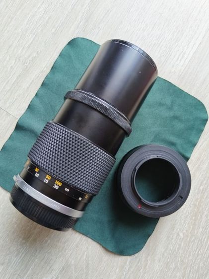 Olympus 200mm f5 เบา ถือสบาย มีฮูดในตัว เลนส์ใส สอบถามได้ครับ รูปที่ 3