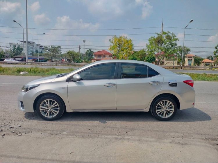 Toyota Altis 2014 1.6 G Sedan เบนซิน ไม่ติดแก๊ส เกียร์อัตโนมัติ เทา รูปที่ 3