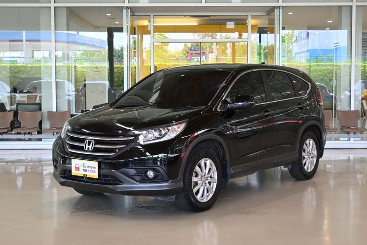 Honda CR-V 2013 2.0 SE 4WD Utility-car เบนซิน ไม่ติดแก๊ส เกียร์อัตโนมัติ ดำ รูปที่ 4