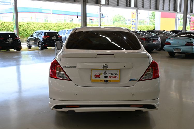 Nissan Almera 2013 1.2 V Sedan เบนซิน ไม่ติดแก๊ส เกียร์อัตโนมัติ ขาว รูปที่ 4