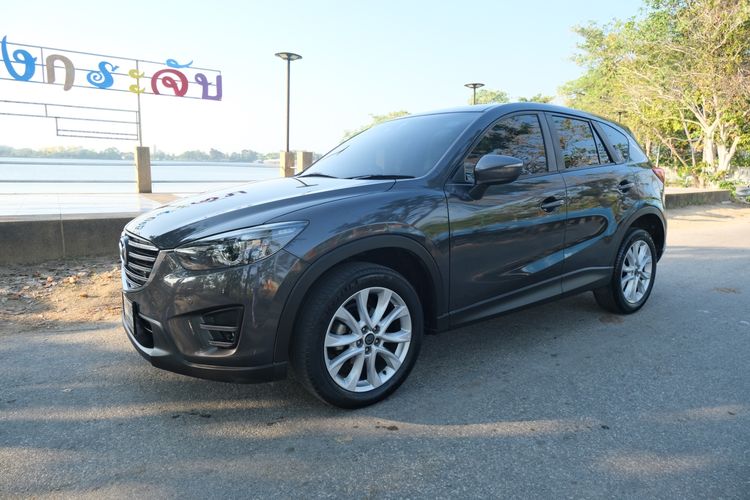 Mazda CX-5 2017 2.2 XDL 4WD Utility-car ดีเซล ไม่ติดแก๊ส เกียร์อัตโนมัติ เทา รูปที่ 3