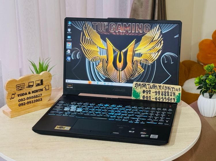 Asus Tuf Gaming Core i5 Gen10 การ์ดจอแยก Nvidia GTX1650  ,Ram 8G , M.2 Pcle 512G จอ15.6" Full HD 144Hz รูปที่ 2