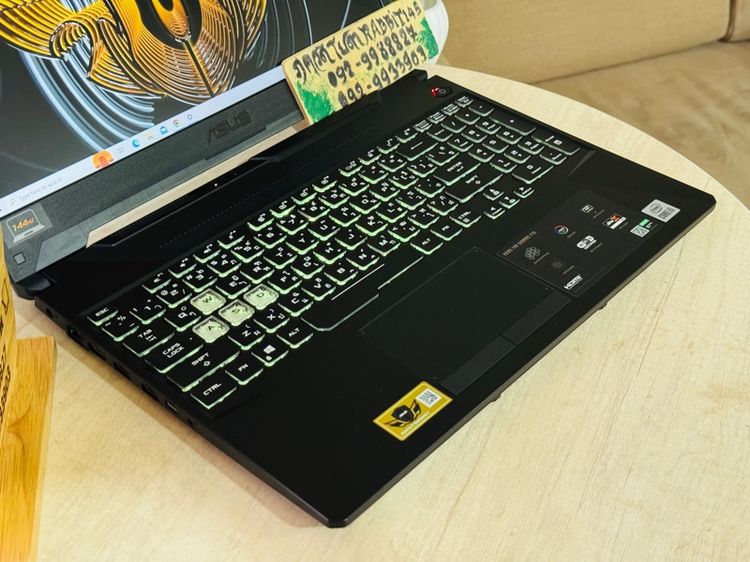 Asus Tuf Gaming Core i5 Gen10 การ์ดจอแยก Nvidia GTX1650  ,Ram 8G , M.2 Pcle 512G จอ15.6" Full HD 144Hz รูปที่ 6