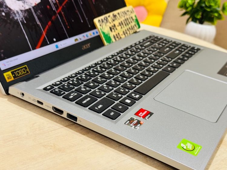 ขAcer Ryzen5 Series7 Radeon Graphic ,Ram 8G , M.2 Pcle 512G จอ15.6" Full HD รูปที่ 5