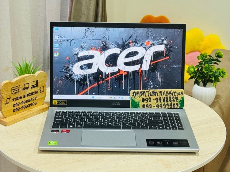 ขAcer Ryzen5 Series7 Radeon Graphic ,Ram 8G , M.2 Pcle 512G จอ15.6" Full HD