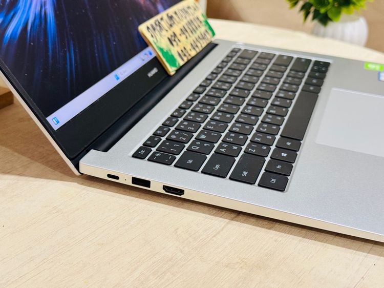 Huawei MateBook D14 Core i5 Gen10 การ์ดจอแยก Nvidia MX250 Ram 8G , M.2 Pcle 512GB จอ 14.0" Full HD คีย์บอร์ดไฟ รูปที่ 4
