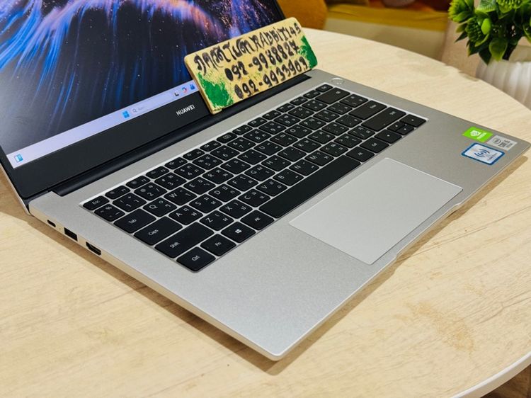 Huawei MateBook D14 Core i5 Gen10 การ์ดจอแยก Nvidia MX250 Ram 8G , M.2 Pcle 512GB จอ 14.0" Full HD คีย์บอร์ดไฟ รูปที่ 3