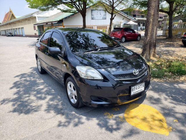 Toyota Vios 2009 1.5 E Sedan เบนซิน ไม่ติดแก๊ส เกียร์อัตโนมัติ ดำ รูปที่ 2