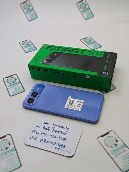 ขาย เทิร์น Infinix Smart 10 Plus Ram 4 Rom 128 ศูนย์ไทย สภาพใหม่เอี่ยม อุปกรณ์ครบยกกล่อง ประกันยาว 11 เดือน เพียง 1,990 บาท เท่านั้น ครับ  รูปที่ 2