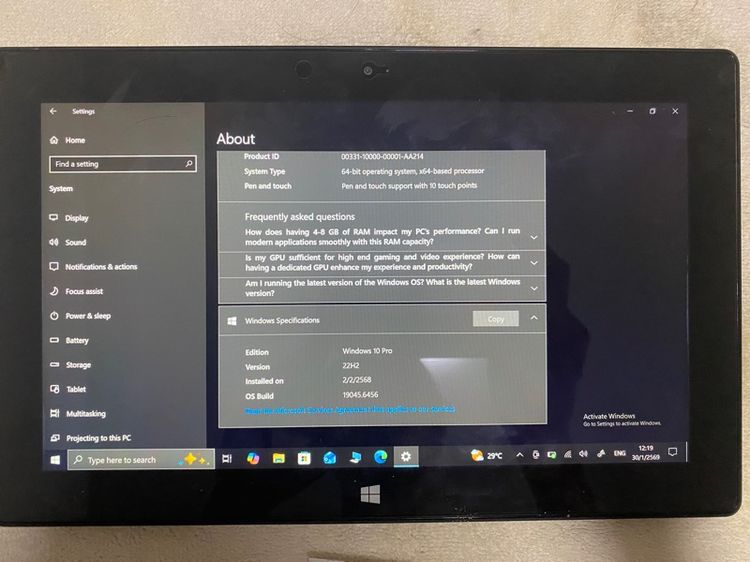 Surface Pro1 รูปที่ 3