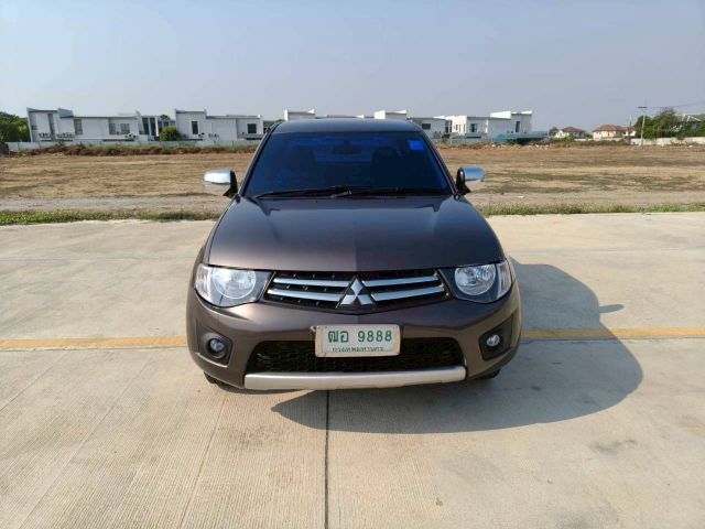 Mitsubishi Triton 2015 2.5 GLS Pickup ดีเซล เกียร์ธรรมดา น้ำตาล รูปที่ 3