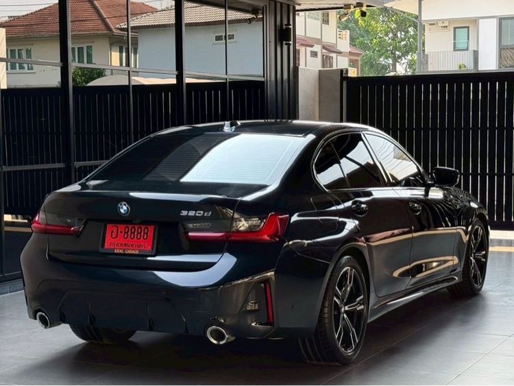 BMW Series 3 2025 320d Sedan ดีเซล ไม่ติดแก๊ส เกียร์อัตโนมัติ ดำ รูปที่ 3